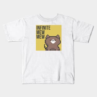 Pixel Cat 001 Kids T-Shirt